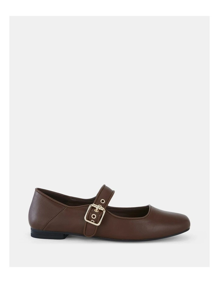 Cesena Ballet Flats in Milk Chocolate