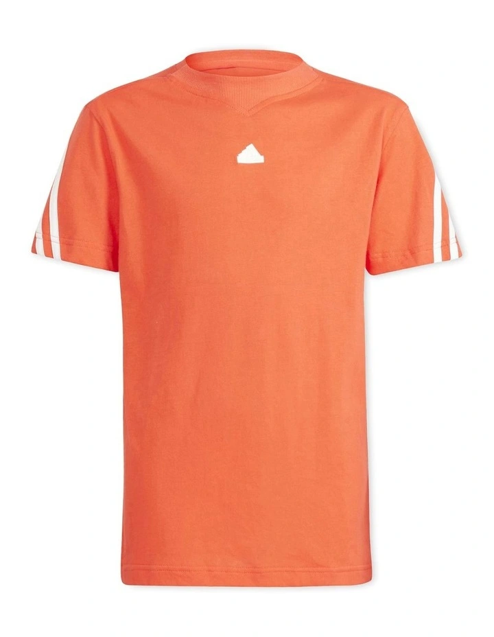 Future Icons 3-Stripes T-shirt in Bright Red/White
