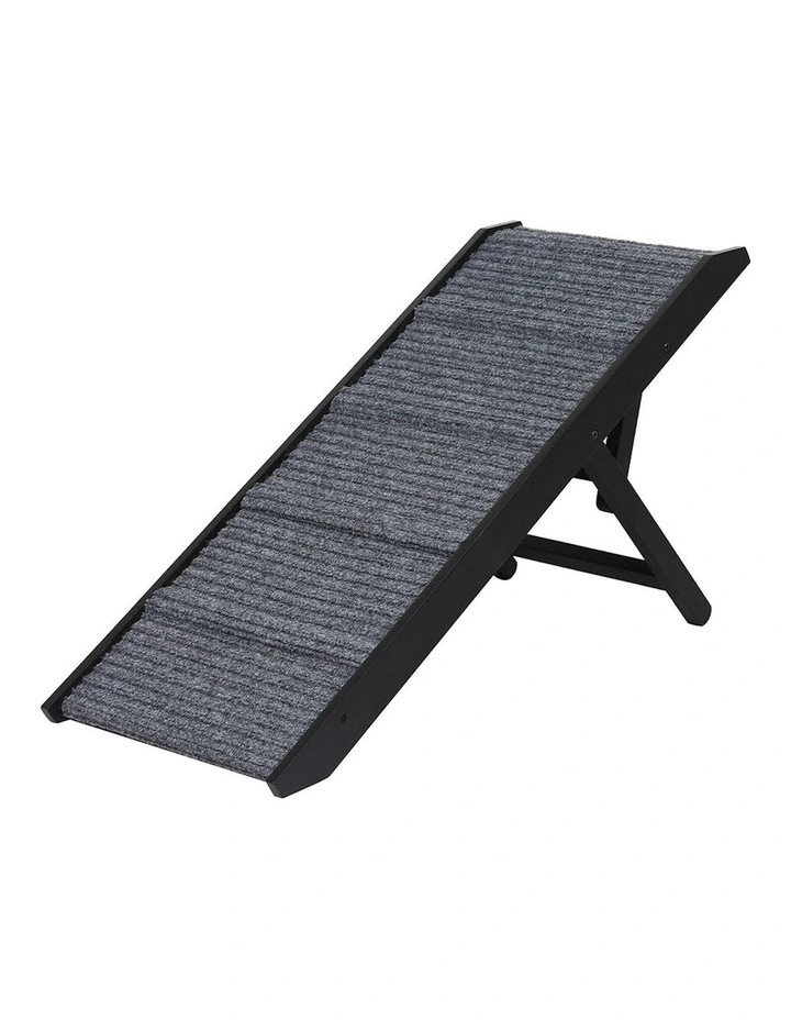 Adjustable Dog Ramp in Black
