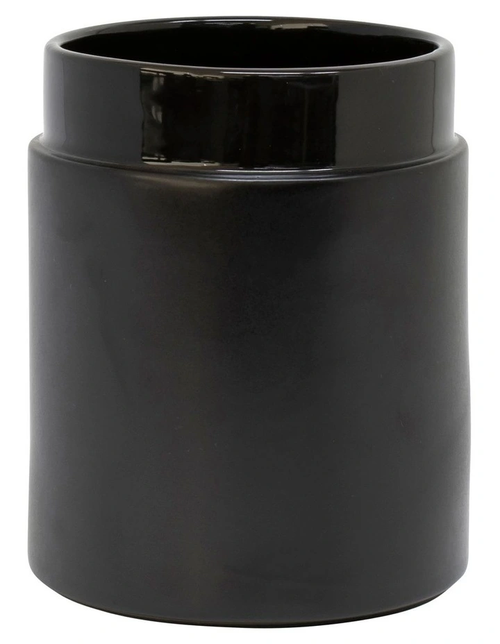 Industry Utensil Holder 13x16cm in Black
