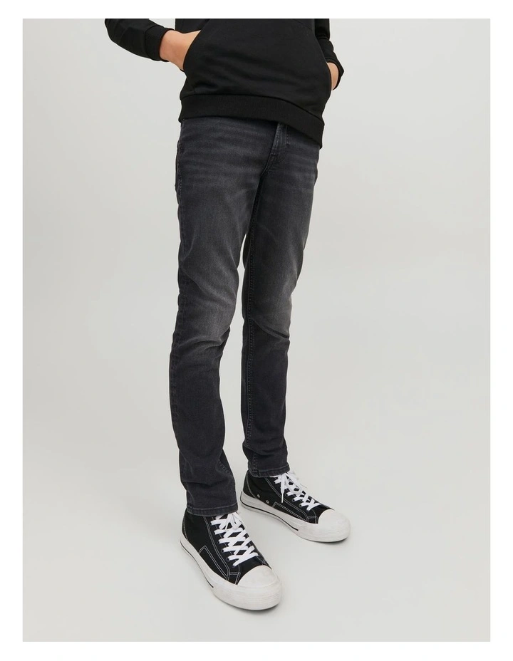Glenn Original Slim Denim Jeans in Black Denim