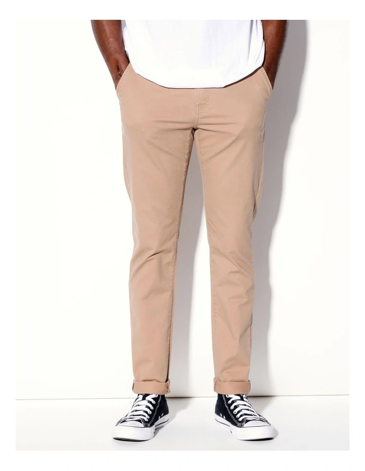 Skarsgard Skinny Chino in Sand