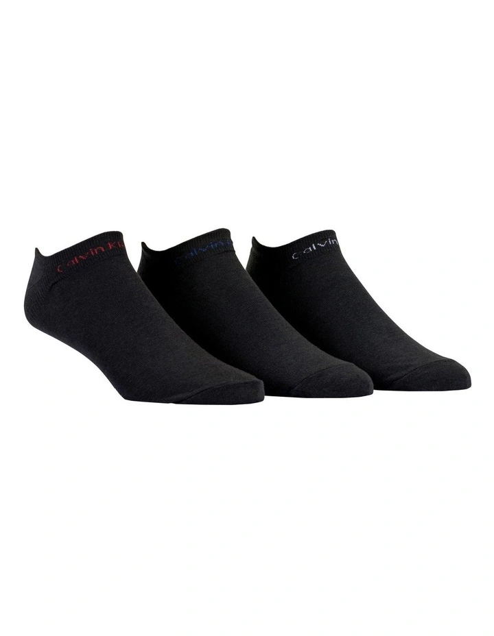 Coolmax Sports Liner 3 Pack in Black