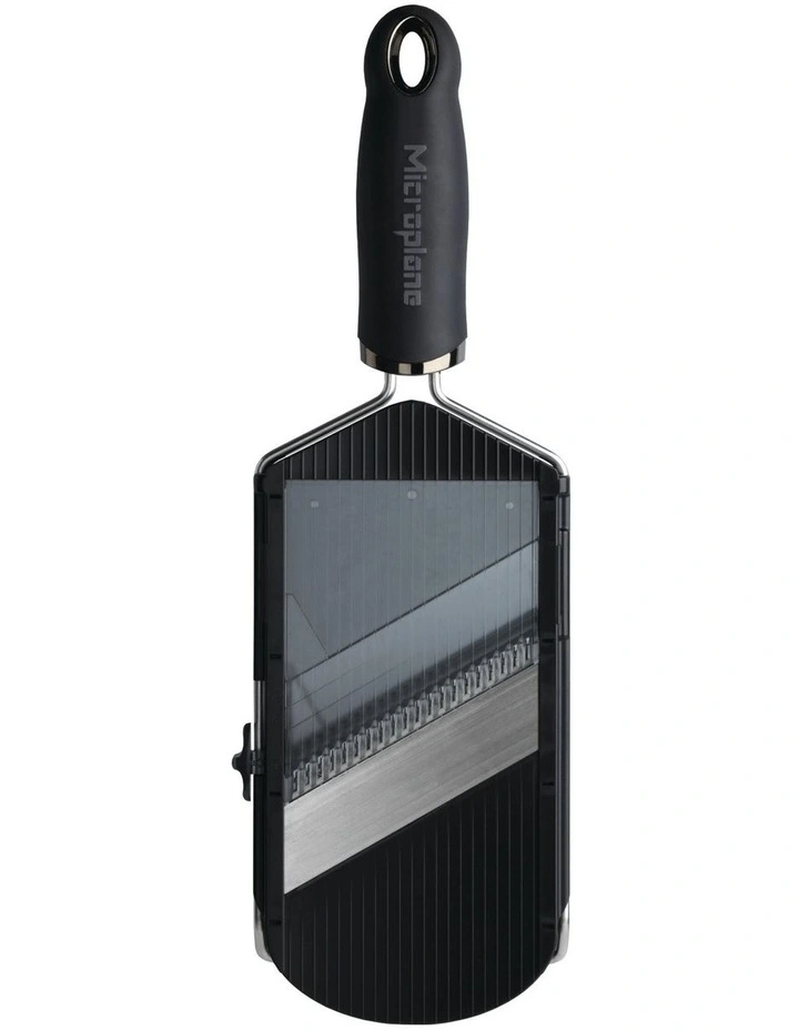 Adjustable Slicer With Julienne Blade Black