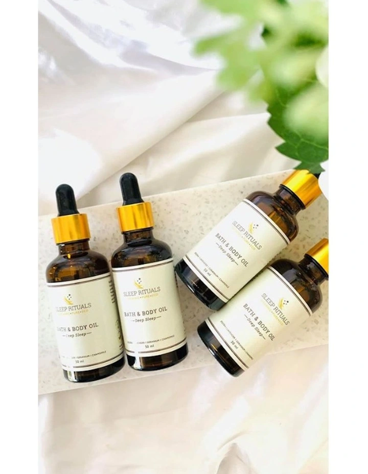 Organic Bath and Body Oil 50ml in Brown