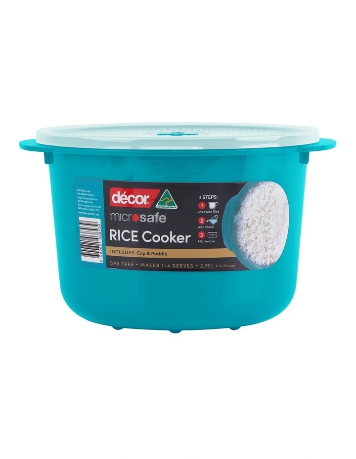 Microsafe Rice and Vege Steamer 2.75L in Teal