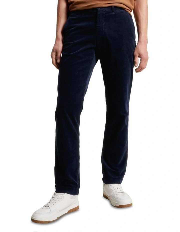 Denton Corduroy Chino Pant in Navy