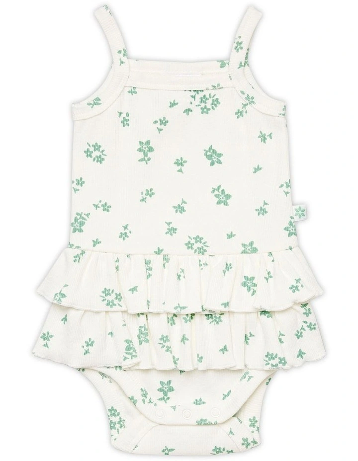 Bodysuit in Flower Posie Print