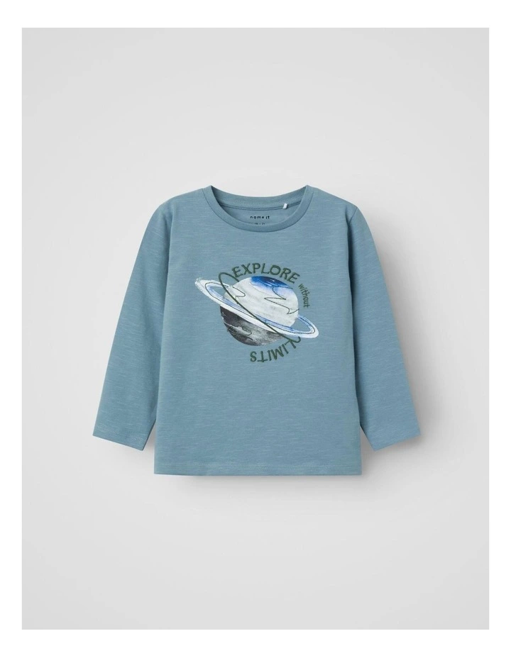 Noah Long Sleeve Top in Citadel