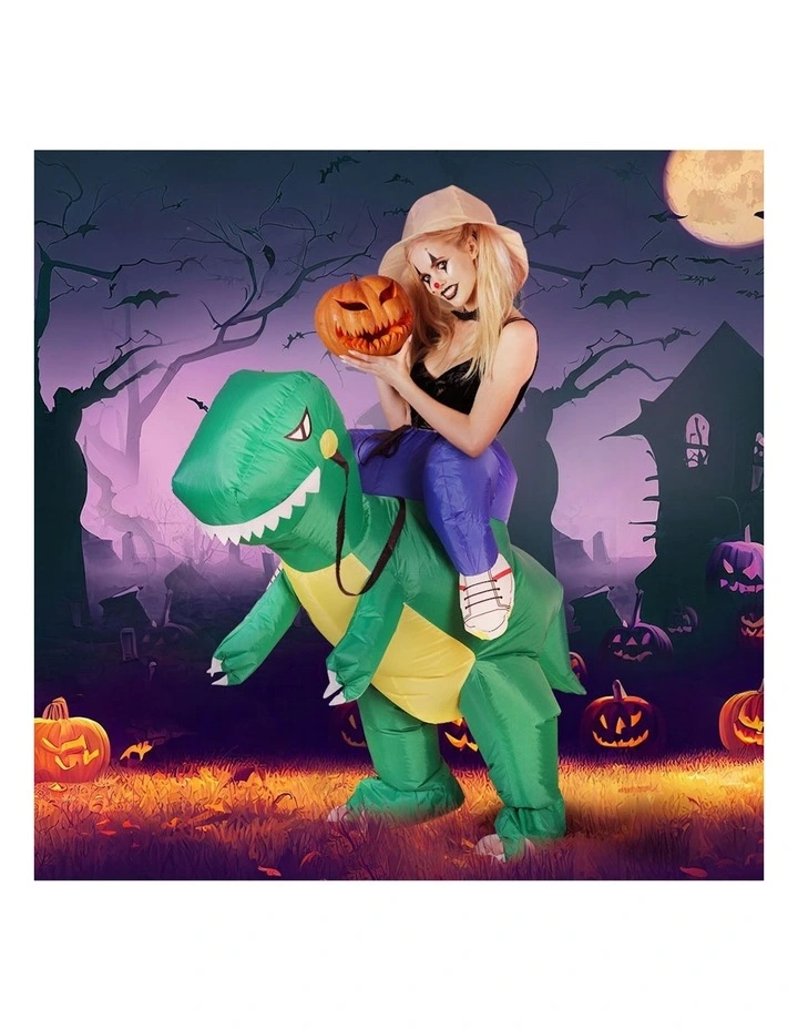 Inflatable Dinosaur Costume in Multi