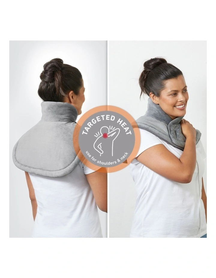 Shoulder & Neck Heating Pad in Grey
