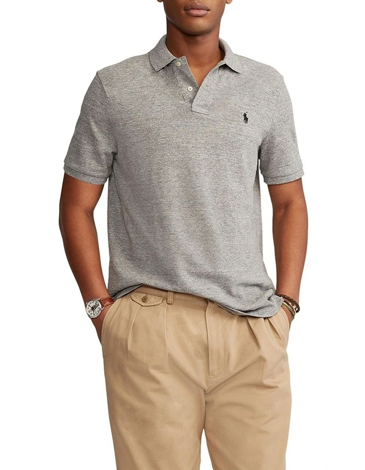 Classic Fit Mesh Polo Shirt