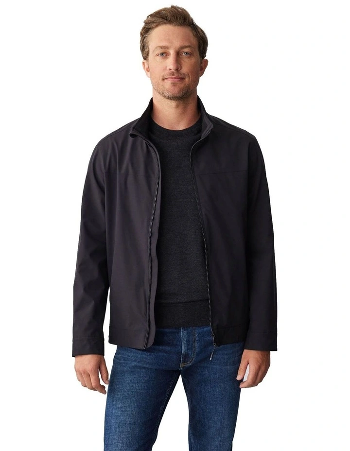 Gazflex Harrington Jacket in Black