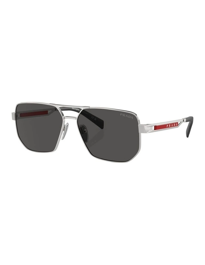 PS 51ZS Sunglasses in Silver