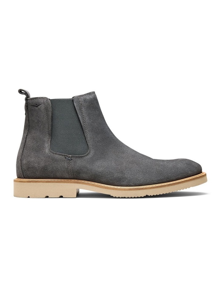 Lesnar Suede Chelsea Boots in Charcoal
