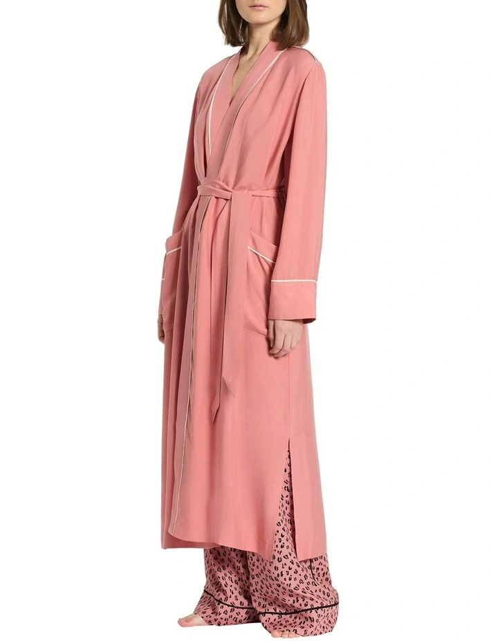 Camille Modal Sleep Robe in Blush