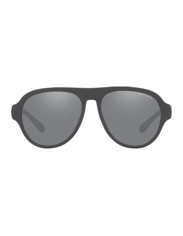 0AX4126SU Sunglasses in Matte Dark Green