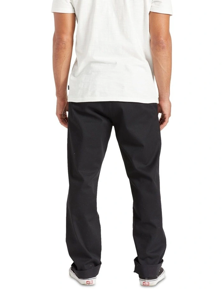 Choice Chino Regular Pant in Black