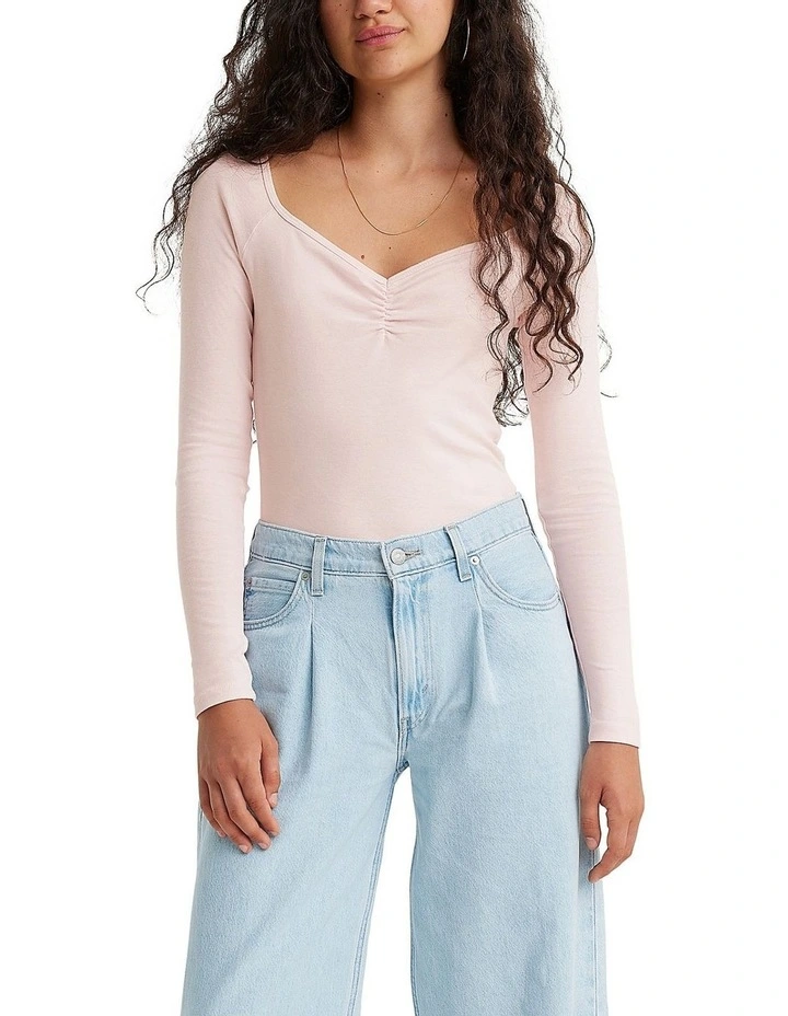 Heavenly Long Sleeve in Mauve Chalk