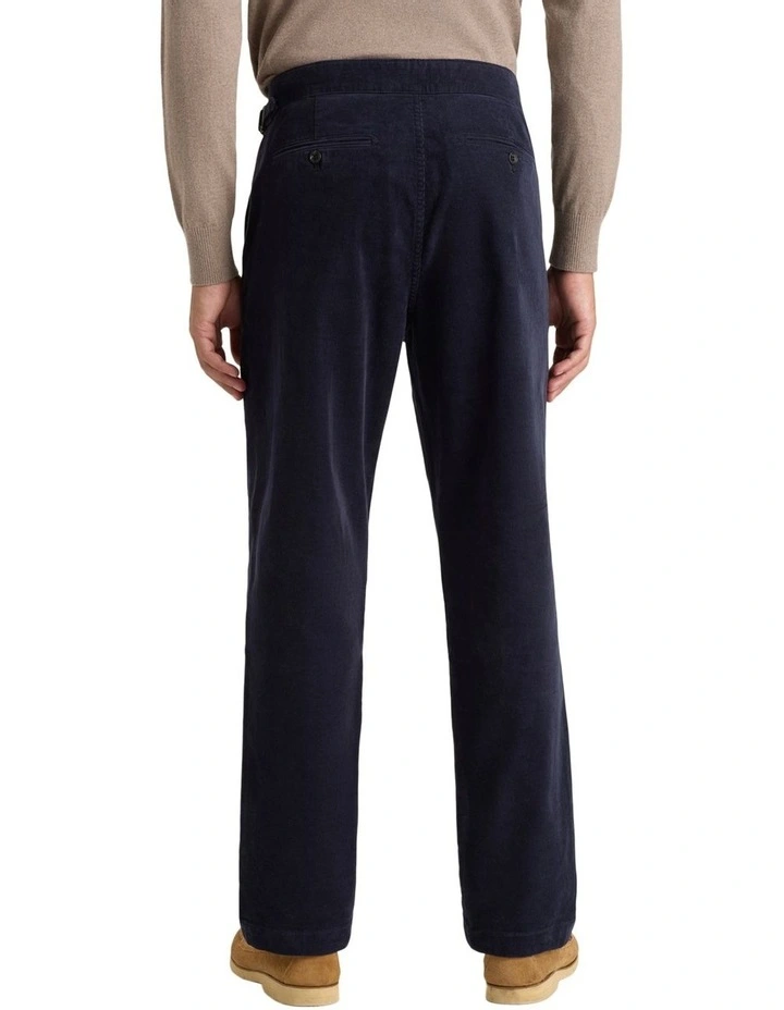 Mason Cord Trouser in Navy