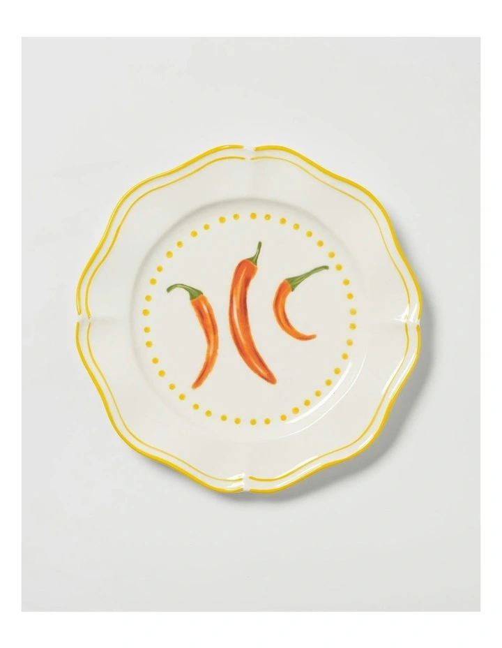 Capri 2.0 Dinner Plate in Yellow