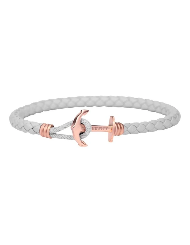 Phrep Lite Grey Leather Bracelet PH-PHL-L-R-Gr-M