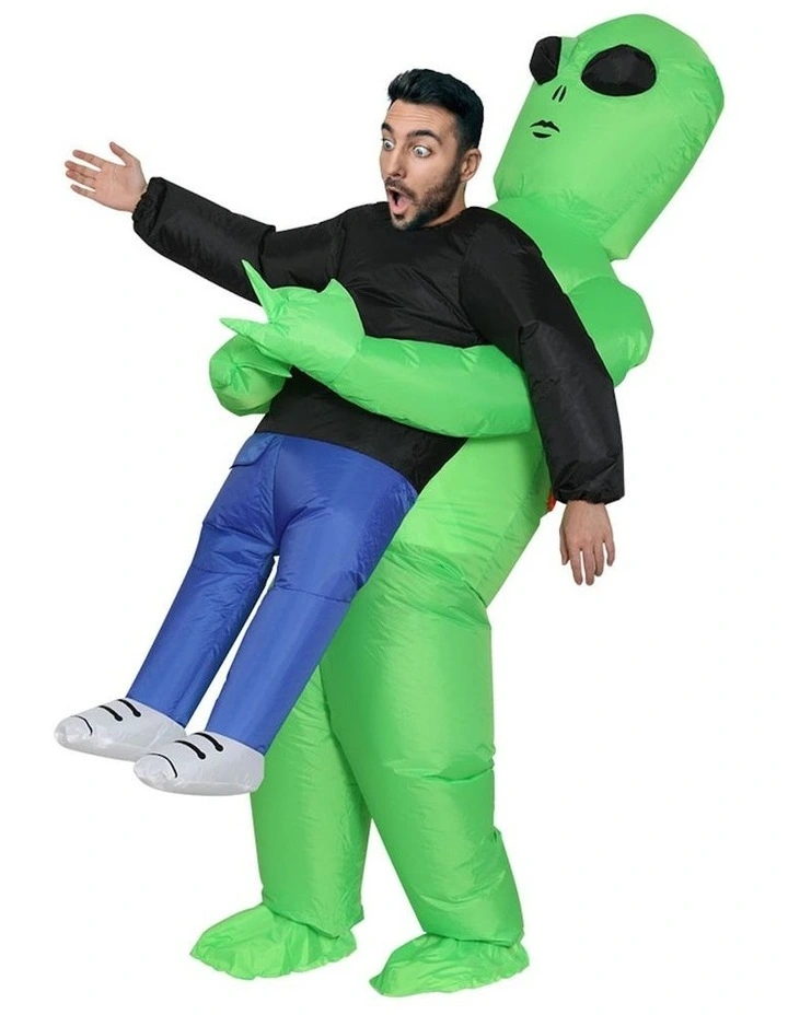 Halloween Cosplay Alien Costume in Green