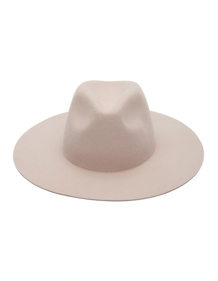 Serena Fedora in Beige
