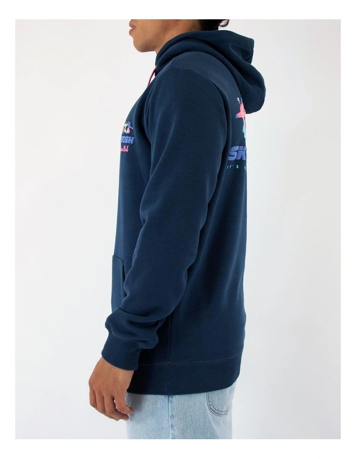 Alpine Club Hoodie in Navy