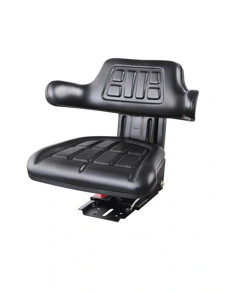 Adjustable Universal Tractor Seat in Black