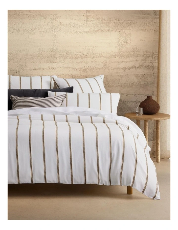 Harlyn Quilt Cover in Monochrome