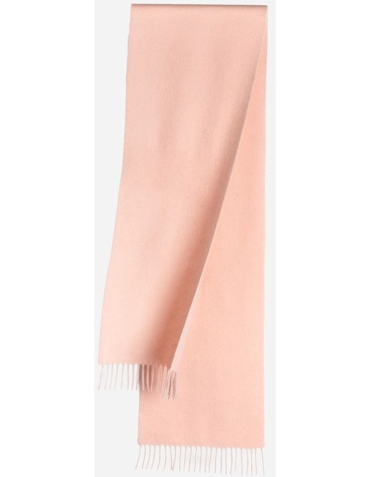 Wool Scarf in Baby Pink