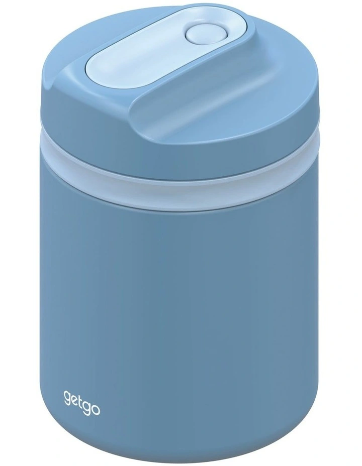 GetGo Double Wall Insulated Food Container 1l with Gift Boxed in Blue