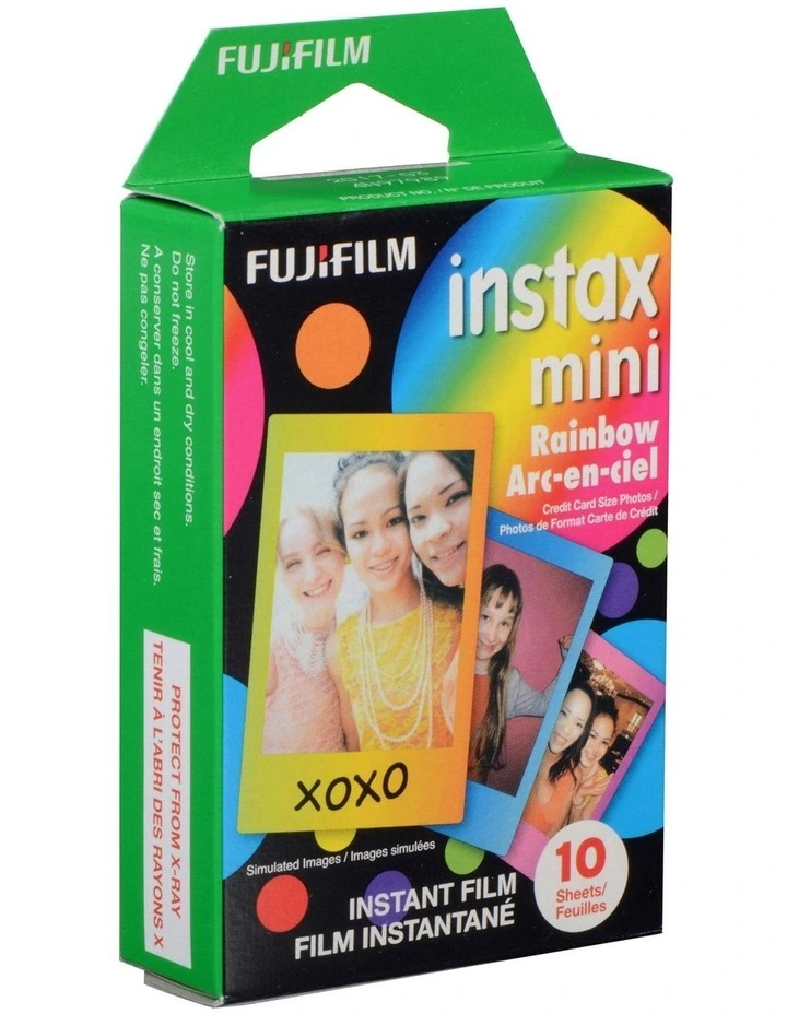 Instax Mini Rainbow Instant Film 10pk