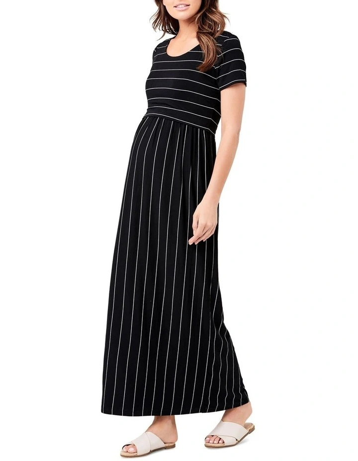 Maxi Crop Top Nursing Dress