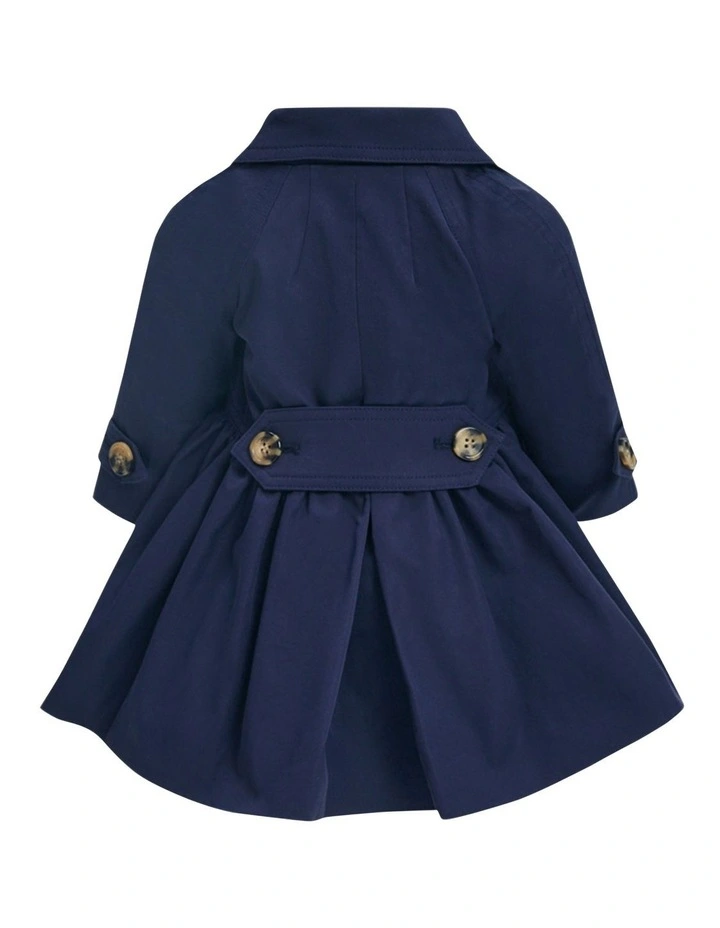 Mia Classic Trench in Navy