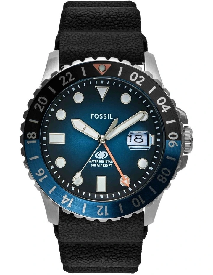 GMT Analogue Watch in Blue