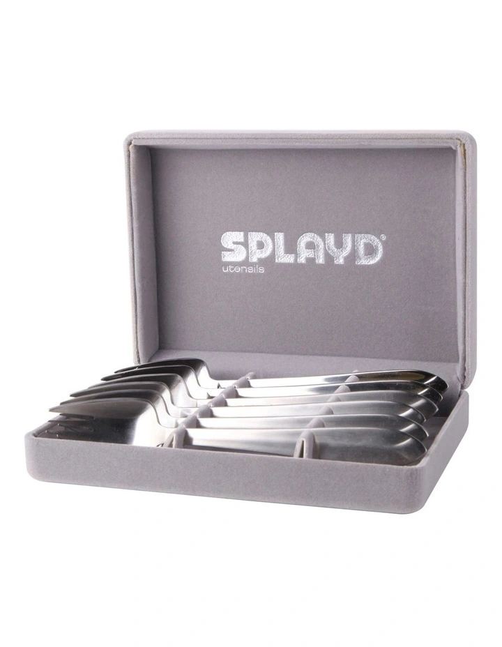 Luxury Stainless Steel Mirror Satin Mini 6 Piece Box Set