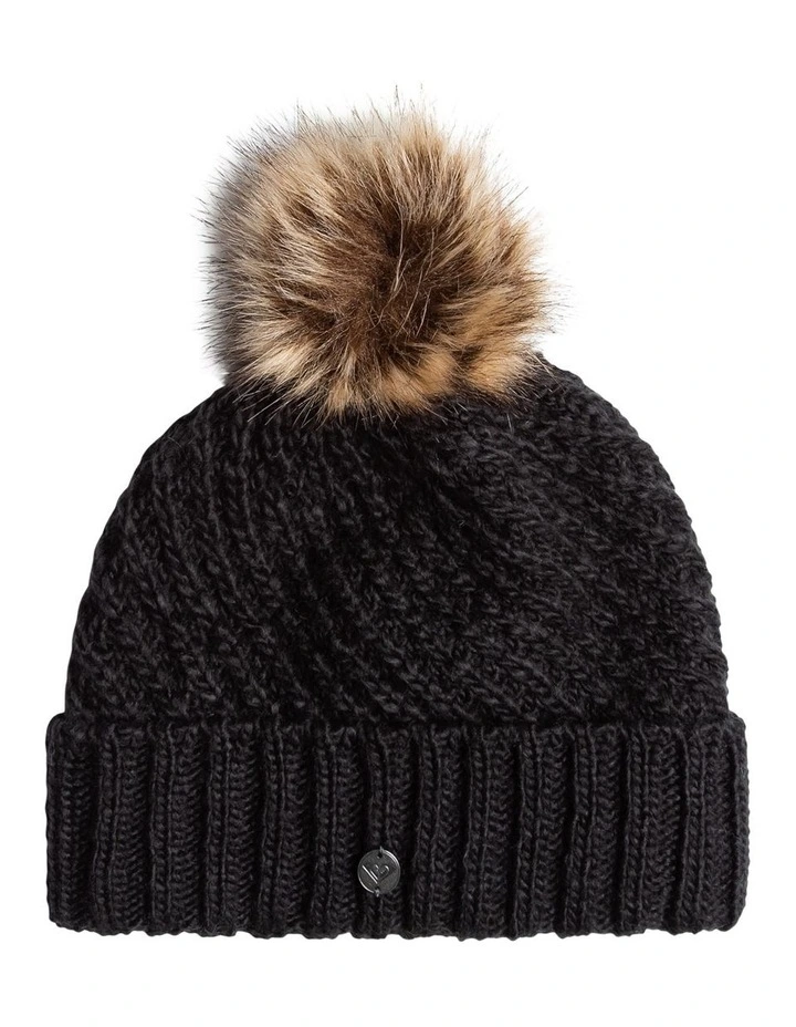 Blizzard Beanie in True Black
