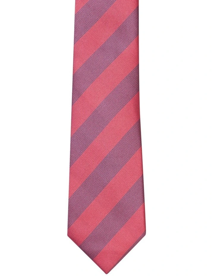 Stripe Tie in Red