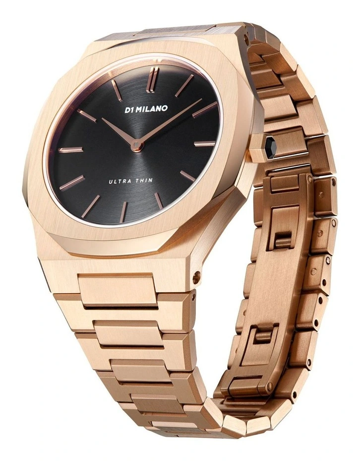 Ultra Thin Bracelet 34mm Gold Night Watch