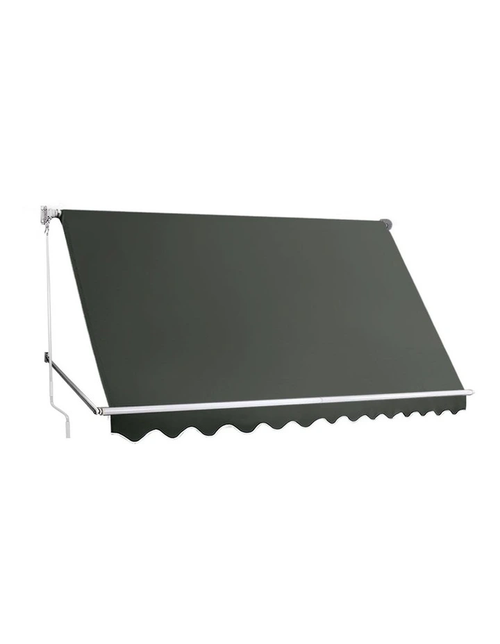 Fixed Pivot Arm Window Awning Outdoor Blinds 3.1X2.1M