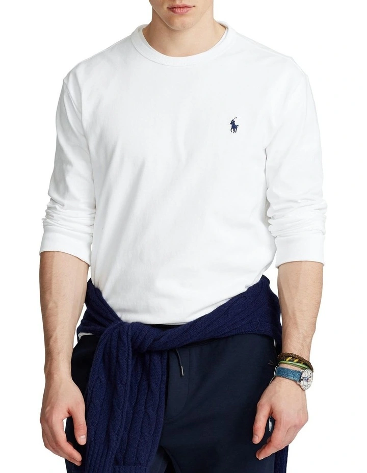 Classic Fit Heavyweight Jersey T-Shirt White