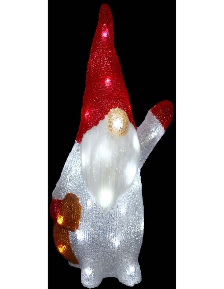 Acrylic Santa Waving Hand Gonk H40cm