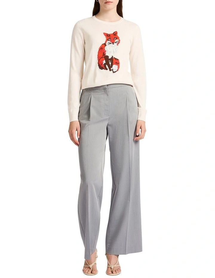 Wildest Dreams Csc Knit Jumper in Ecru