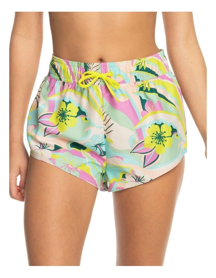 Fashion Swim Shorts in Evening Primrose Rave Wave