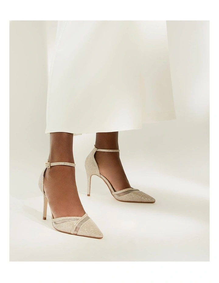Deaner Stiletto Heel in Gold