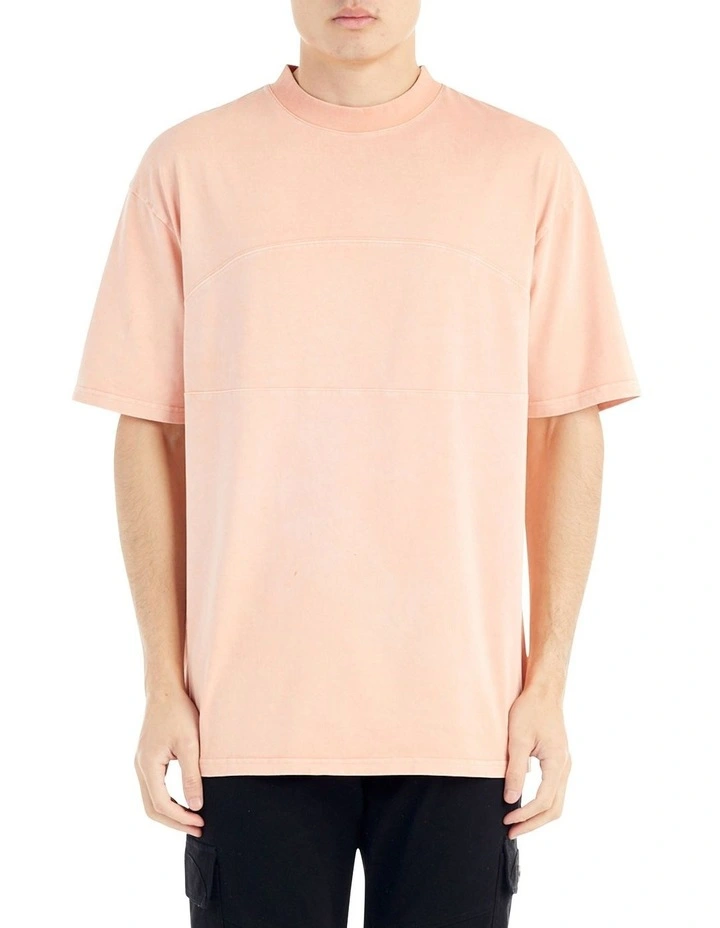 Center Tee in Vintage Rosewood