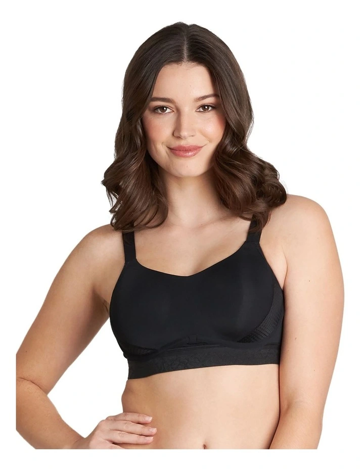 Bendon Breathe Sports Bra in Black