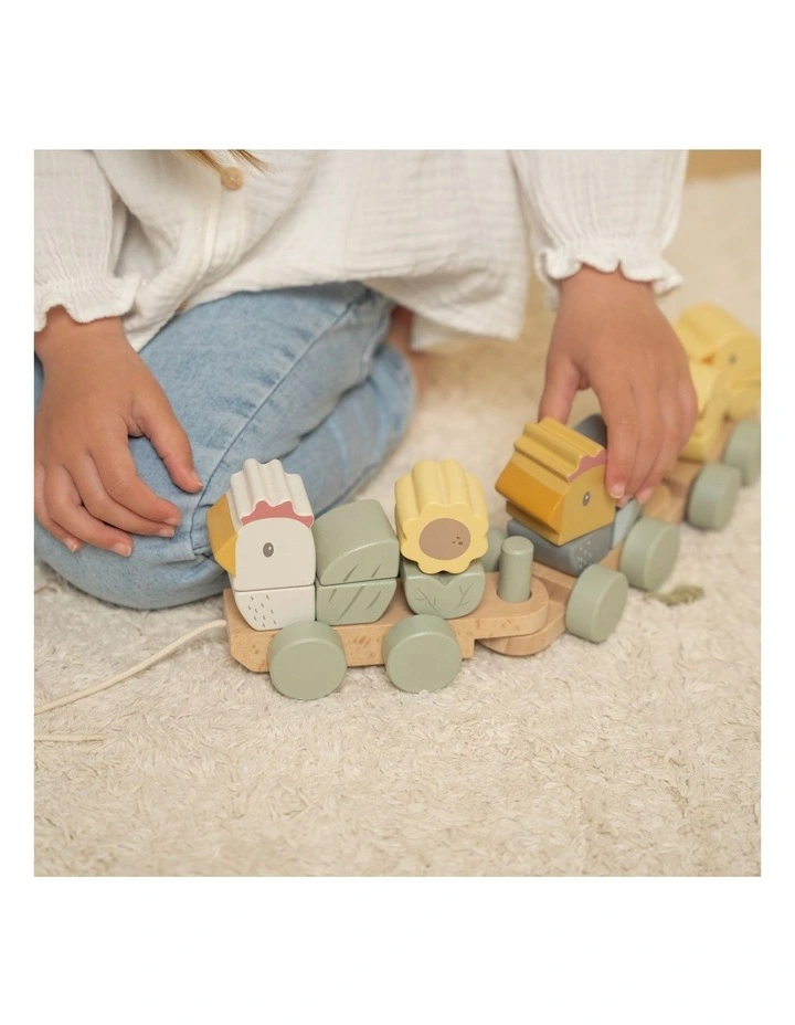 Little Farm Stacking Train Chicken Toy